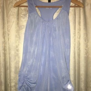 Diadora blue running tank